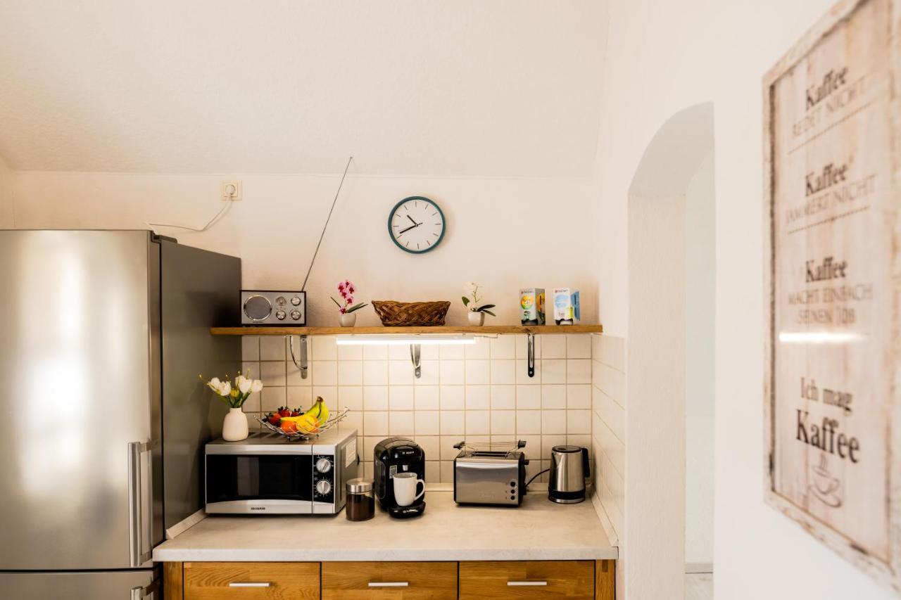 Waldblickwohnung Mit Schoener Terrasse Und Kamin Sebnitz Exterior foto